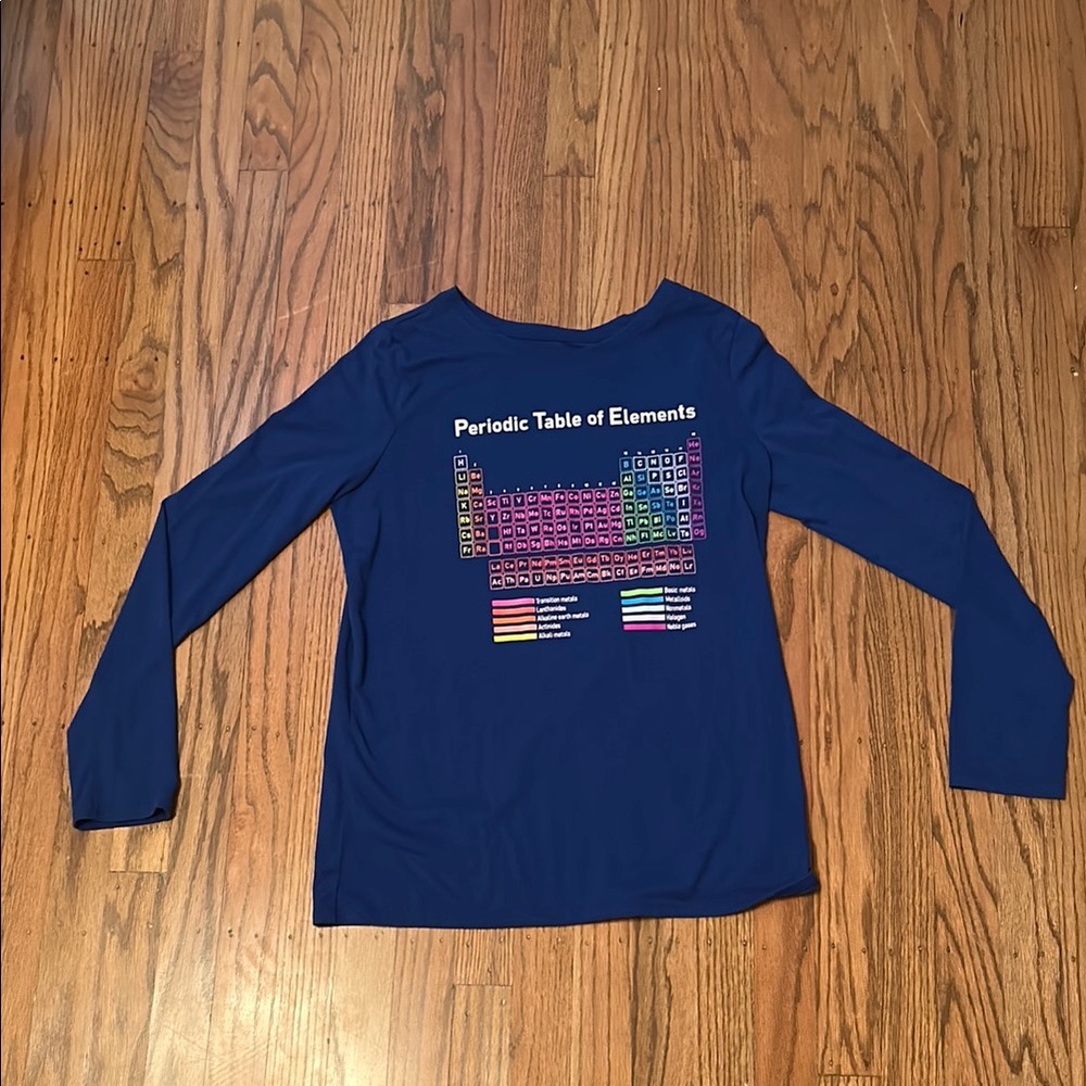 Cat & Jack Blue Graphic Long Sleeve T-Shirt